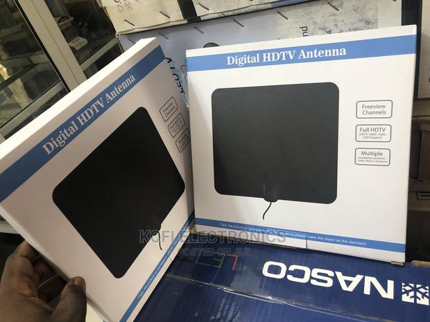 Available Flat Indoor Digital TV Antenna HDTV - Black · Photo 2