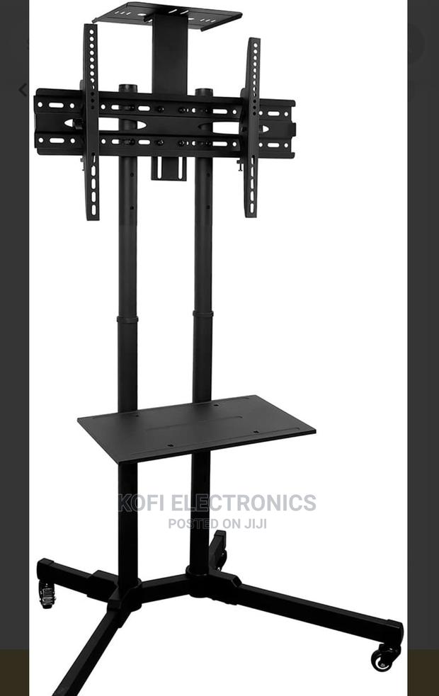 Equipped Mobile TV Stand/Trolley for LED/LCD 32-70" W/ Shelf · Photo 3