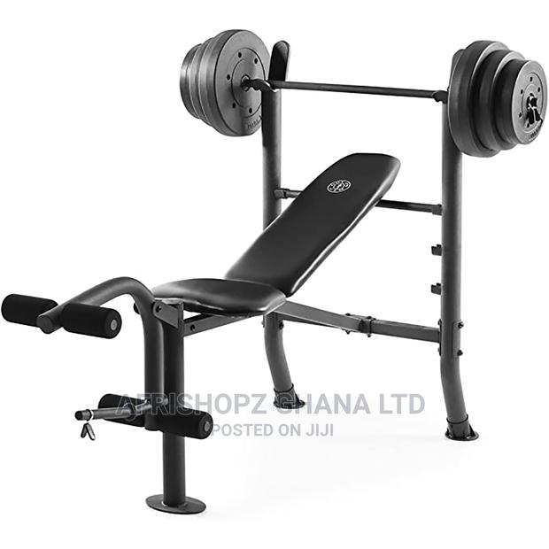 Workout Bench With 50kg Weight Set · Photo 2