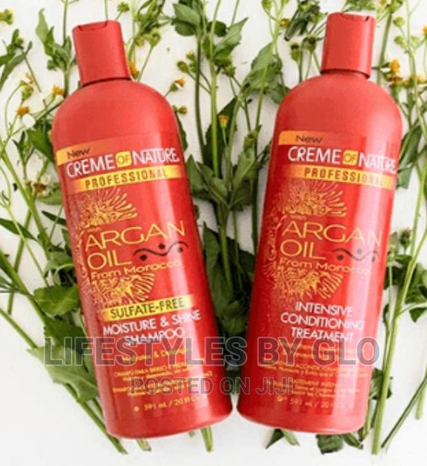 Creme of Nature Argan Oil Shampoo + Intensive Treatment · Photo 1