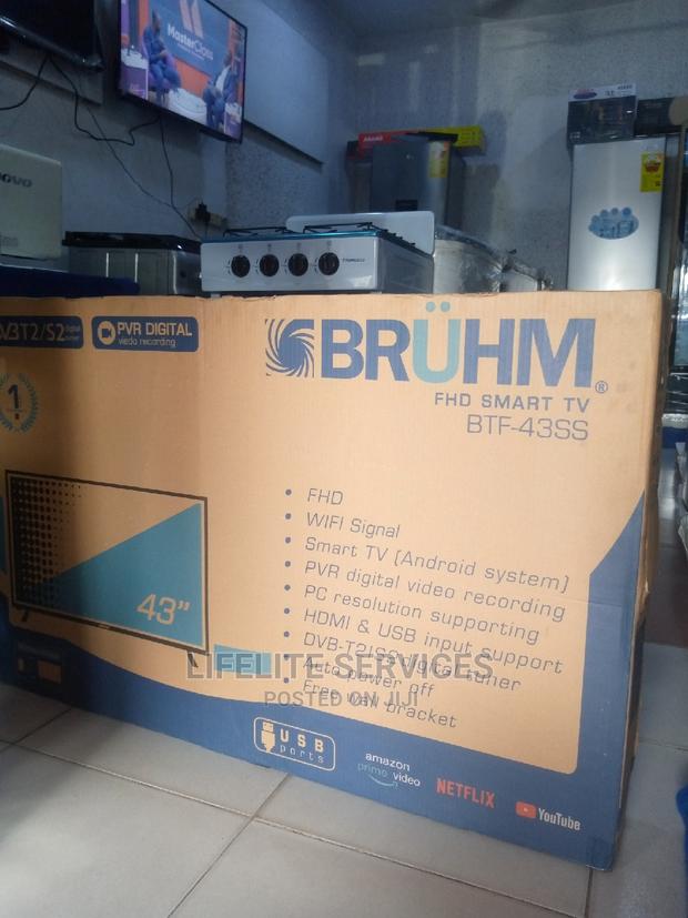 Bruhm Smart Tv 43"Inches(Netflix )