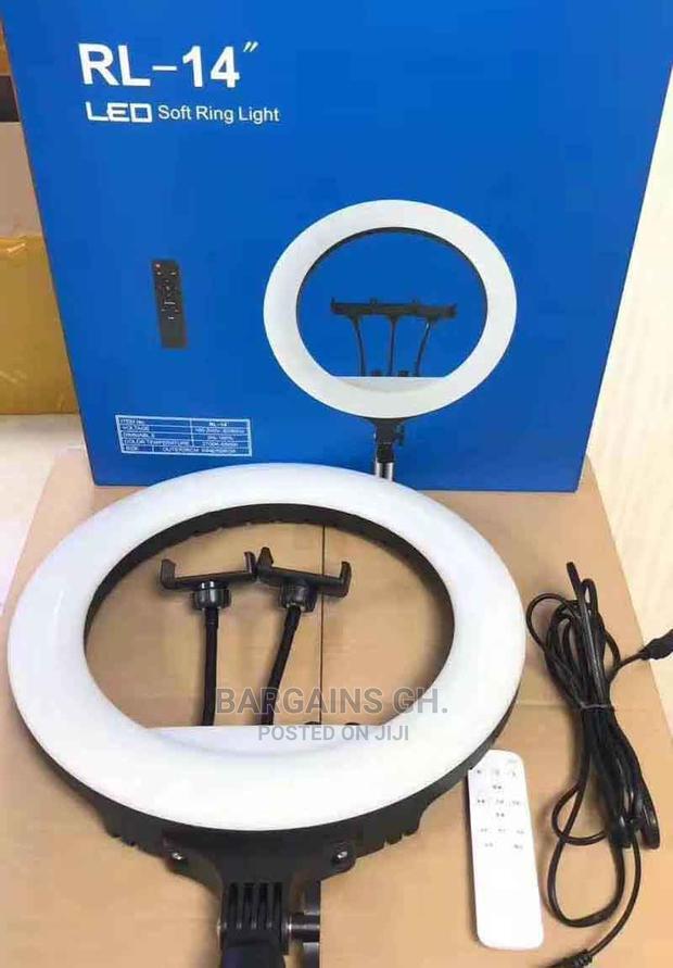 14 Inches RGB Ring Light With Stand and Remote · Photo 4