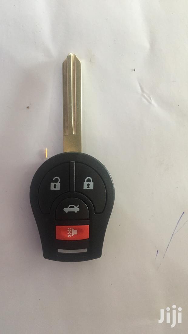 Nissan 4-Button Car Key Remote