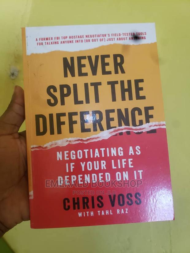 Never Split the Difference Book Ghana · Photo 1