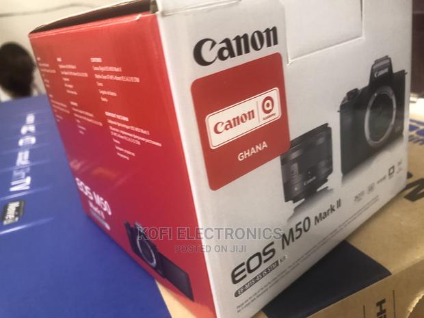 UHD 4k Canon EOS M50 Mark II Mirrorless Camera (Black) · Photo 2