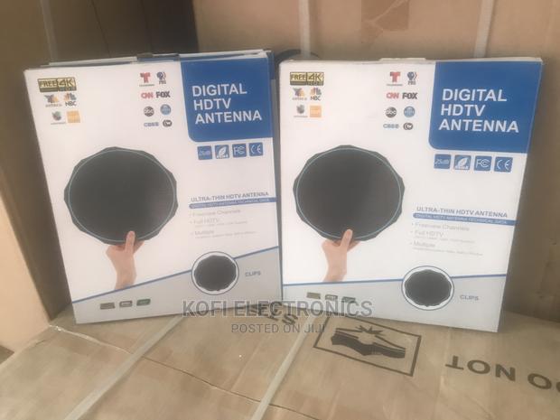 60mile Range Indoor Digital TV Antenna HDTV - Black · Photo 2