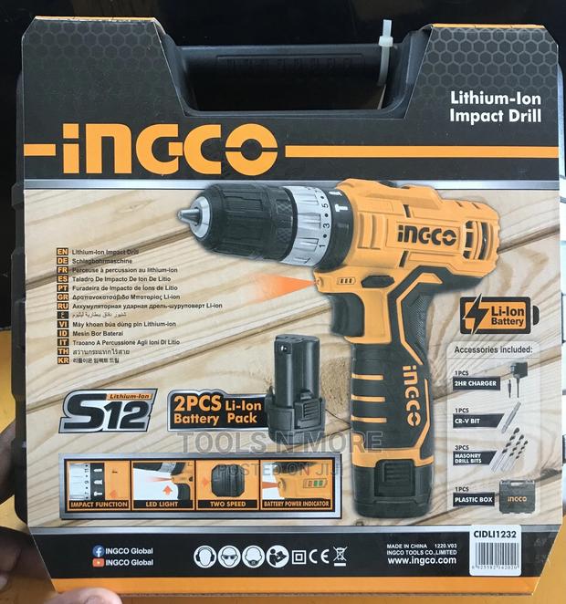 INGCO 12V Cordless Impact Drill · Photo 2