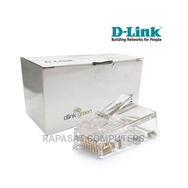 D-Link Cat 6 Utp Rj 45 Cable Connector -(Pack of 100 Pieces) · Photo 2