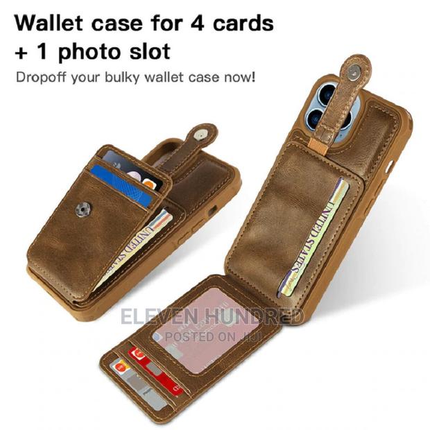 iPhone 14 13 12 Pro Max Wallet Case 4 Cards Photocase · Photo 3