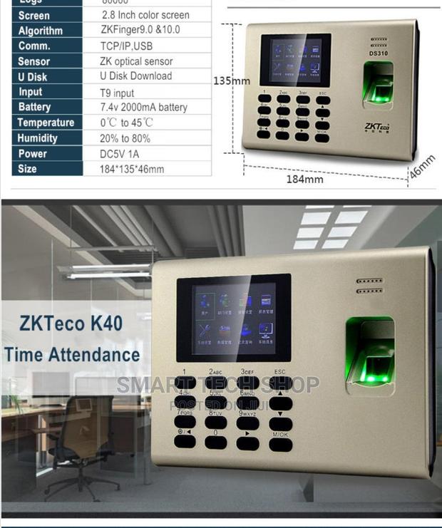 Zkteco Fingerprint Time Attendence and Access Control · Photo 4
