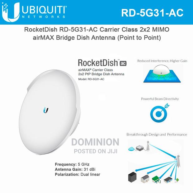 RD-5G31-AC - Ubiquiti Airmax AC Rocket Dish 31dbi Dish Anten · Photo 4