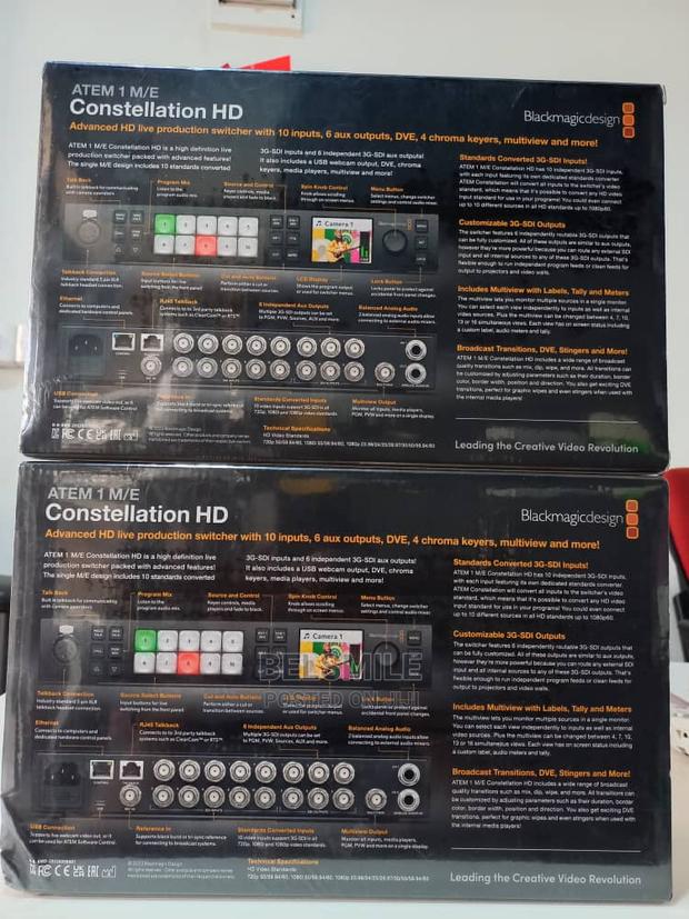 BMD ATEM 1 M/E Constellation HD Live Production Switcher photo 4