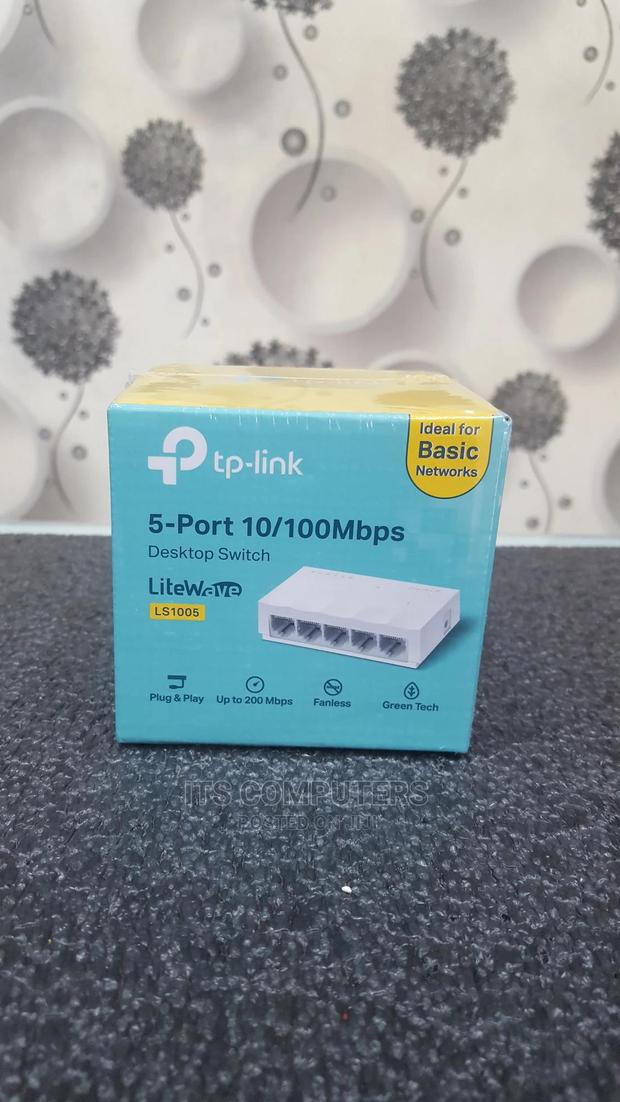 Tp Link 5 Port 10/100mbps Desktop Switch · Photo 1