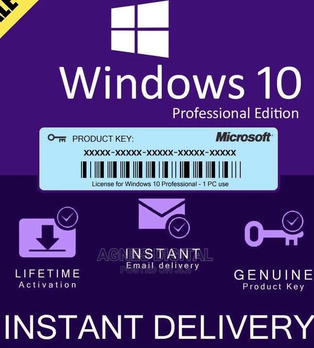 Microsoft Windows 10 Professional License Key (1PC) · Photo 2