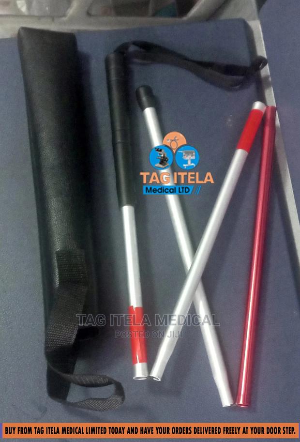 White Cane Walker (Foldable) · Photo 4