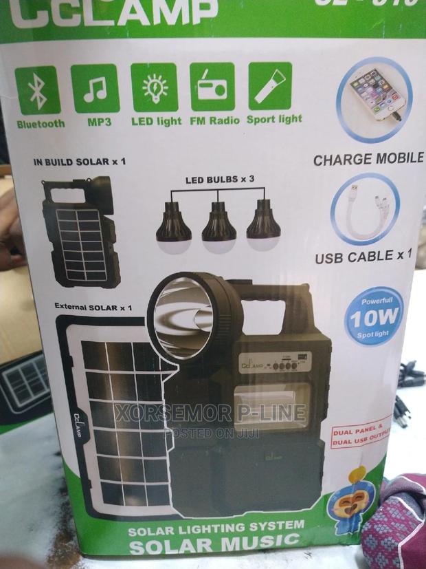 Solar Energy Light and Music Box Cl -810