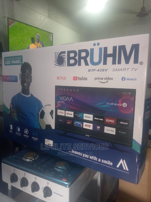 Smart Bruhm Tv 43"( With Netflix/Youtube)