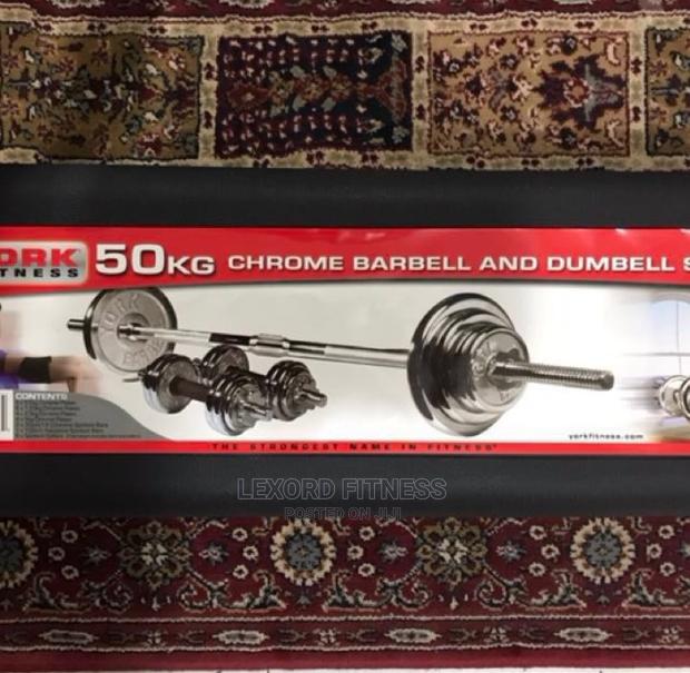 50kg Dumbbells Set With Barbell · Photo 3