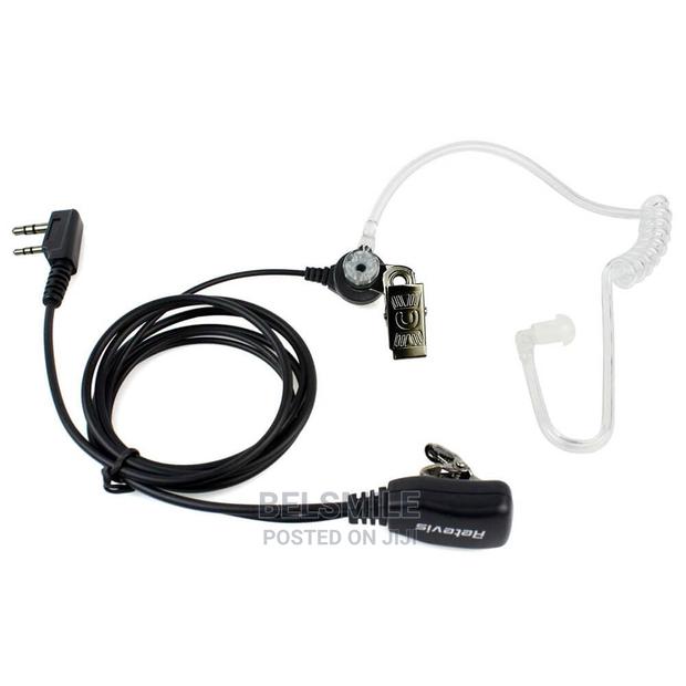 Retevis 2 Pin PTT MIC Covert Tube In-ear Walkie Earpiece photo 3
