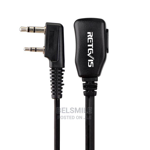 Retevis 2 Pin PTT MIC Covert Tube In-ear Walkie Earpiece photo 4