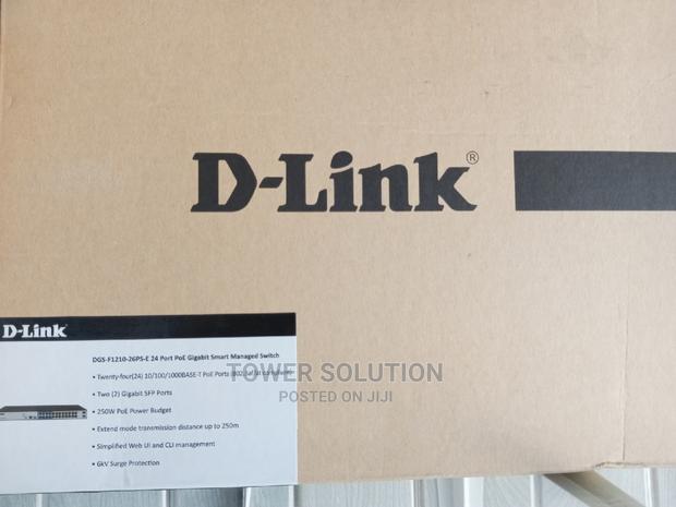 Dlink Switch DGS F1210-26p Poe Managed · Photo 4