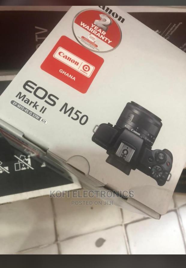 Well-Rounded Canon EOS M50 Mark II Mirrorless Camera (Black) · Photo 2