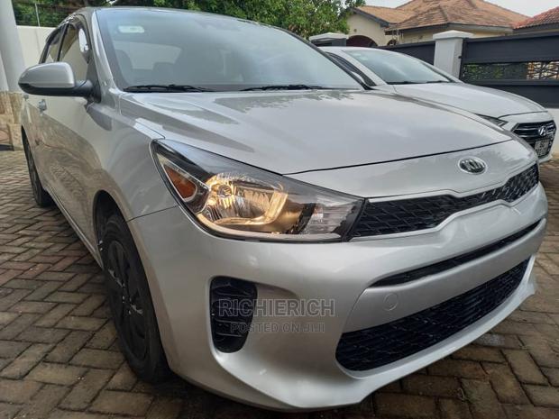 Silver Kia Rio Available for Rent photo 4