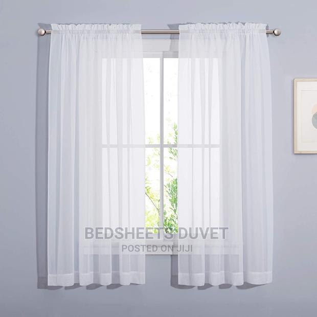 White Voile Curtains · Photo 2
