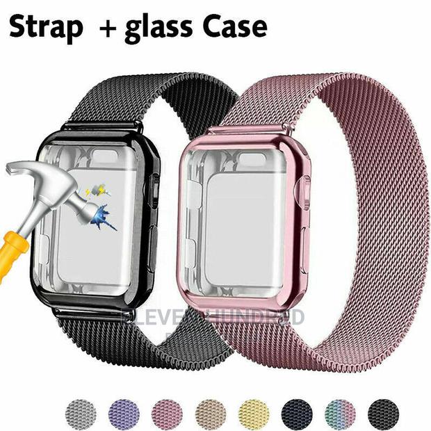 Iwatch Series 7/6/5/4/3/2/1. Band With Screen Protector Case · Photo 3