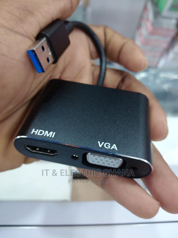 USB to Hdmi and Vga Adapter