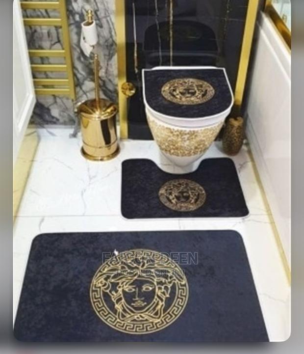 Bathroom Toilet Set Mat( Also in Diff Colors Design · Photo 1