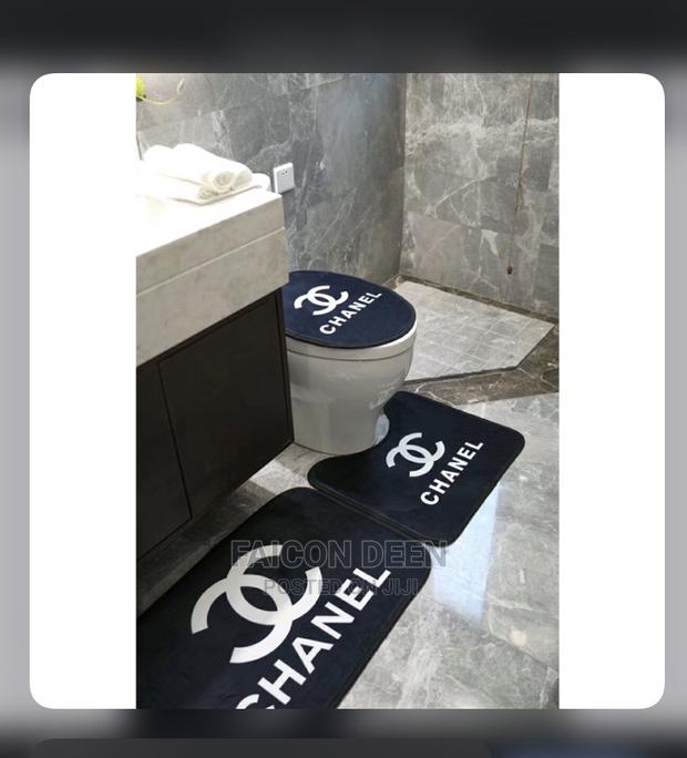 Toilet Bathroom Set Mat(Aslo in Different Colour Design · Photo 1