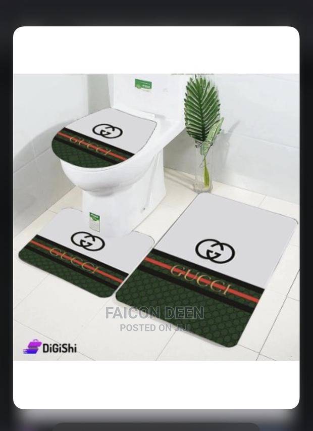 Toilet Bathroom Set Mat(Also In Diff Colors Design · Photo 1