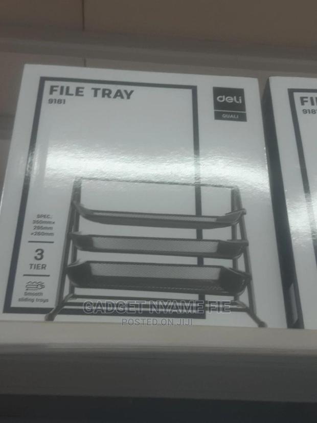 3 Tier Metallic Document/File Tray · Photo 2