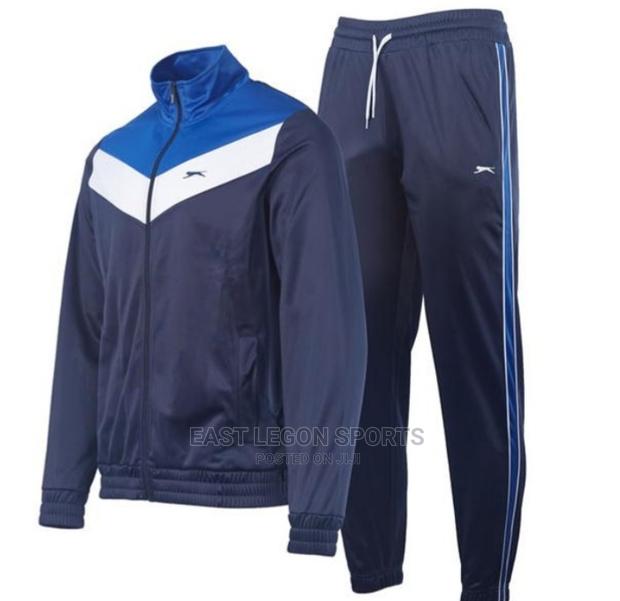 Tracksuit Men Sportswear Long Sleeve Gym Wear Suit M Small L