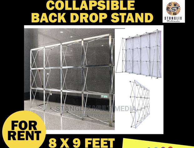 Collapsible 8f By 10ft Back Drop For Rent · Photo 4