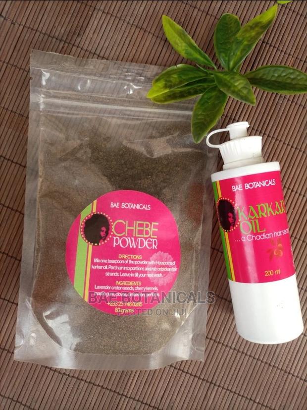 Chebe Powder 80grams Karkar Oil 150ml (Jumbo Size Oil) · Photo 2