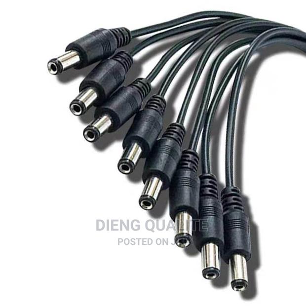DC Jack Cable 1x8 Splitter 8ch