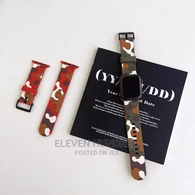 Apple Iwatch Series 7 6 5 4 3 Military Straps · Photo 3