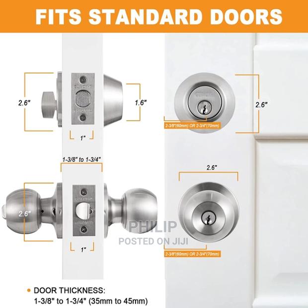 Door Lock Combo Knob Lock Set photo 2