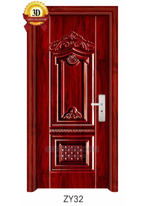 Interior Door American Door Metal Coated Wooden Door photo 3
