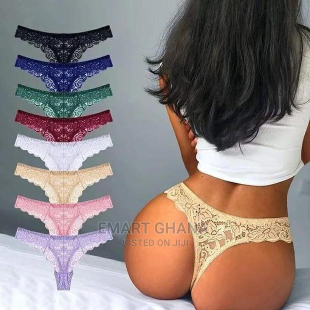 Lace Panty Set - 8 Pieces - Multicolour