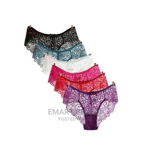 Lace Panty Set - 8 Pieces - Multicolour