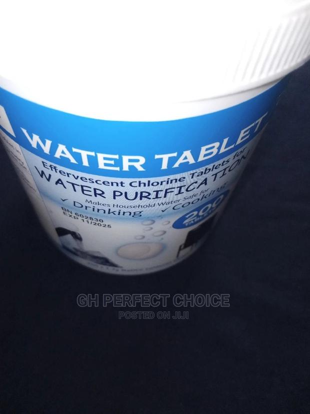 Water Purification Tablet - Kills Bacteria, Settle Dirts · Photo 1