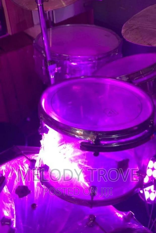 Pz Transparent 8-Piece Full Drumset · Photo 4