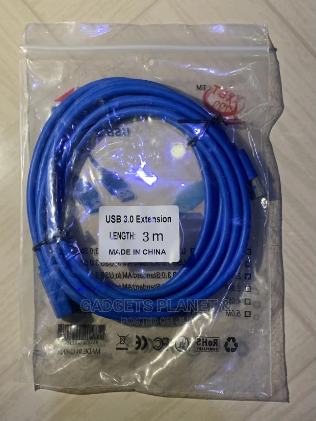 USB 3.0 Male a to Female a Extension Cable - 3m · Photo 4