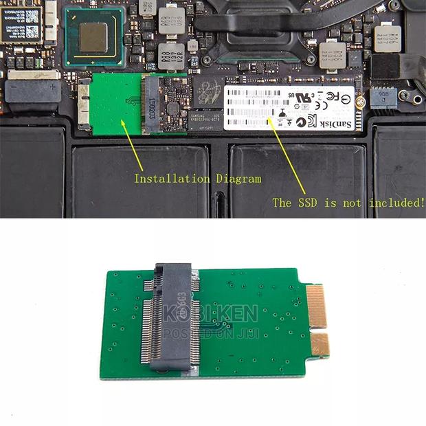 2010-11 Macbook Air A1369 or A1370 Ssd Convertor to M.2 Ngff photo 3