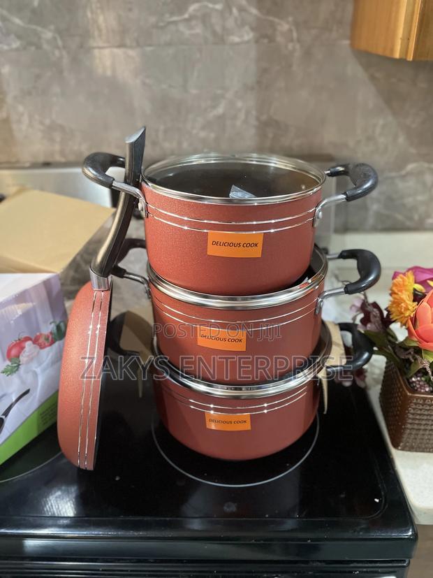 Non Stick Saucepan Set 7pcs · Photo 1