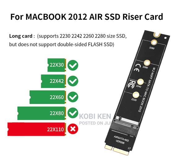 2012 SSD Converter for Macbook Air photo 4