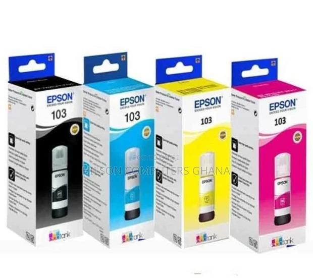 Epson Ecotank 103 Set Original Ink Bottle · Photo 2